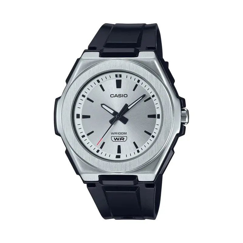 Casio General Silver Dial Black Resin Strap Unisex Watch Lwa-300H-7E2vdf-P 1