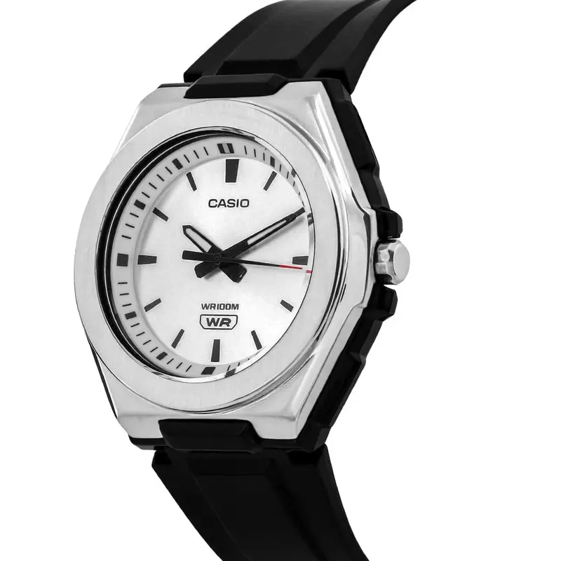 Casio General Silver Dial Black Resin Strap Unisex Watch Lwa-300H-7E2vdf-P 2
