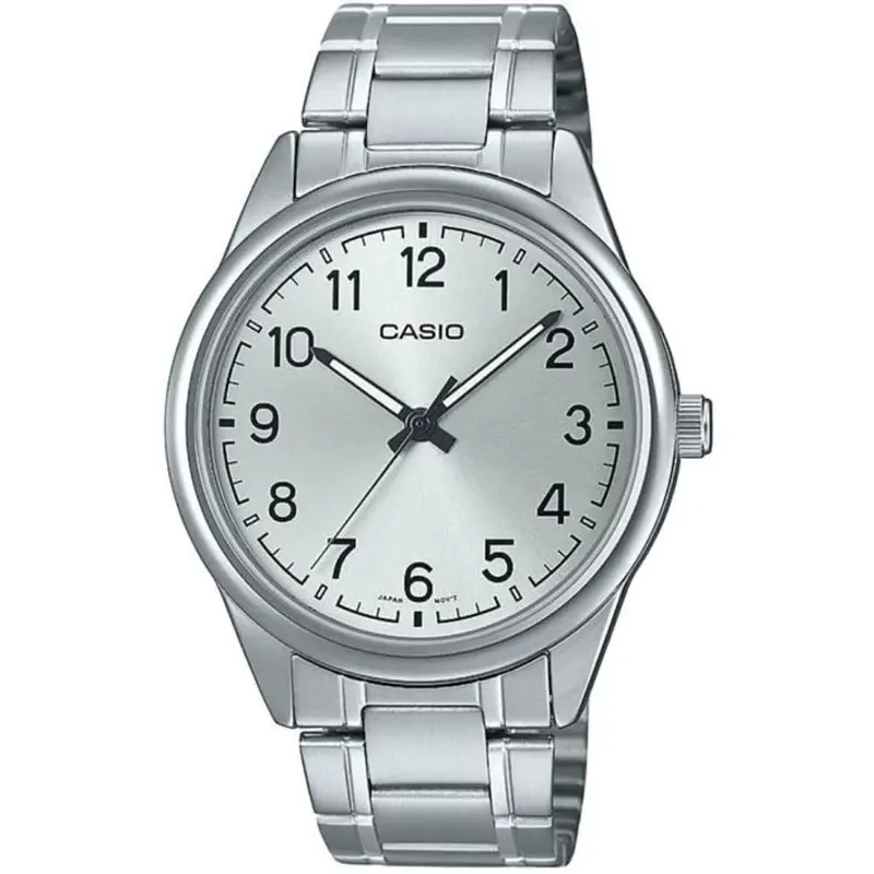 Casio General Silver Dial Stainless Steel Strap Unisex Watch Mtp-V005d-7B4udf-P 1