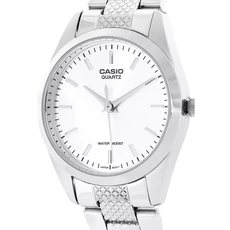 Casio General Silver Stainless Steel Analog Women's Watch Ltp-1274D-7Adf-P 2