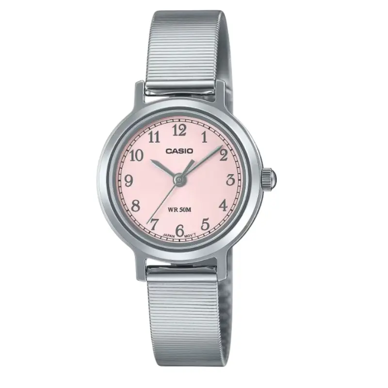 Casio General Silver Stainless Steel Mesh Strap Women Watch Ltp-B170d Series 3