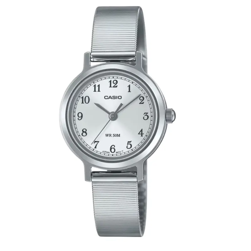 Casio General Silver Stainless Steel Mesh Strap Women Watch Ltp-B170d Series 4