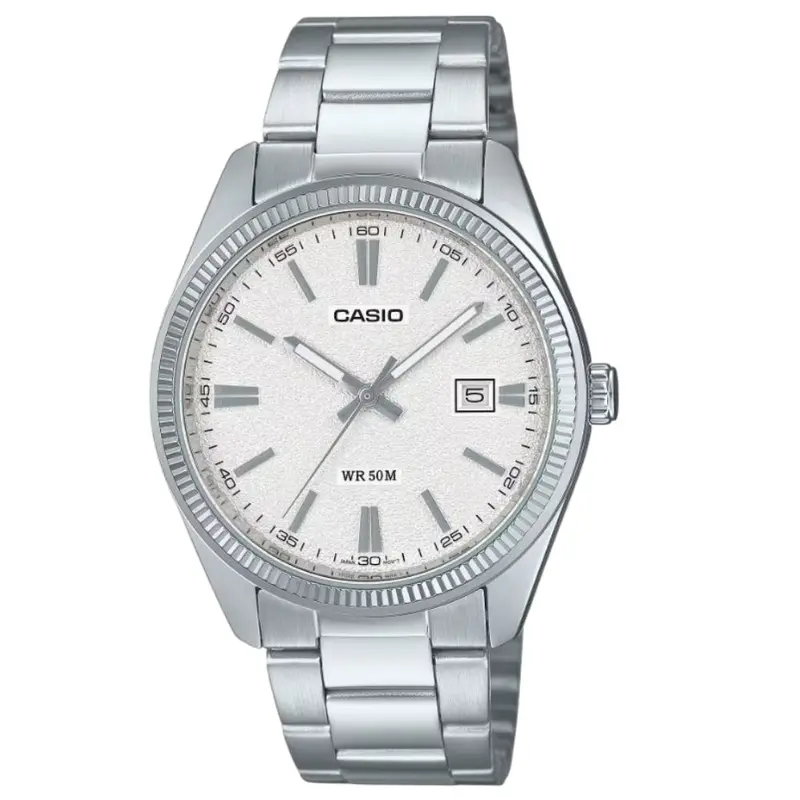 Casio General Silver Stainless Steel Strap Men Watch Mtp-1302Da-7Avdf-P 1
