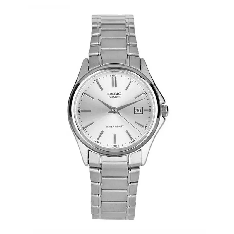 Casio General Silver Stainless Steel Strap Unisex Watch Ltp-1183A-7Adf-P 1