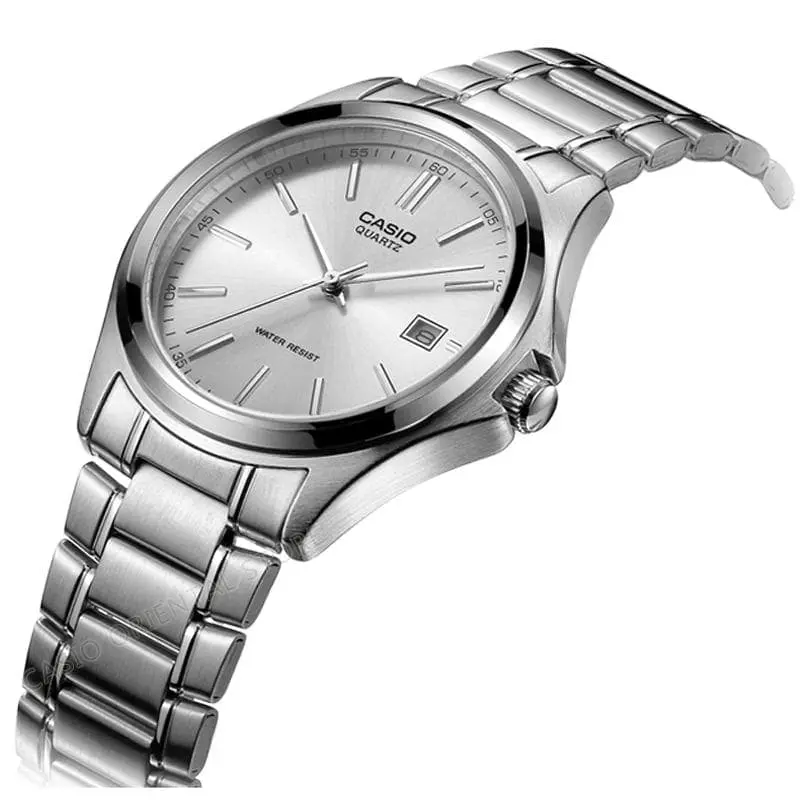 Casio General Silver Stainless Steel Strap Unisex Watch Ltp-1183A-7Adf-P 2