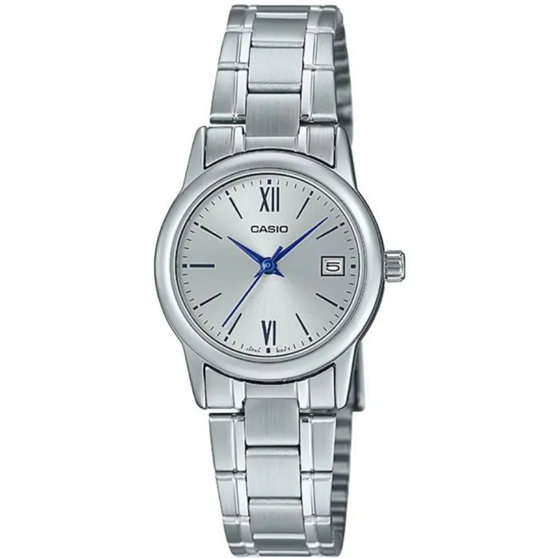 Casio General Silver Stainless Steel Strap Unisex Watch Ltp-V002d-7B3udf-P 1