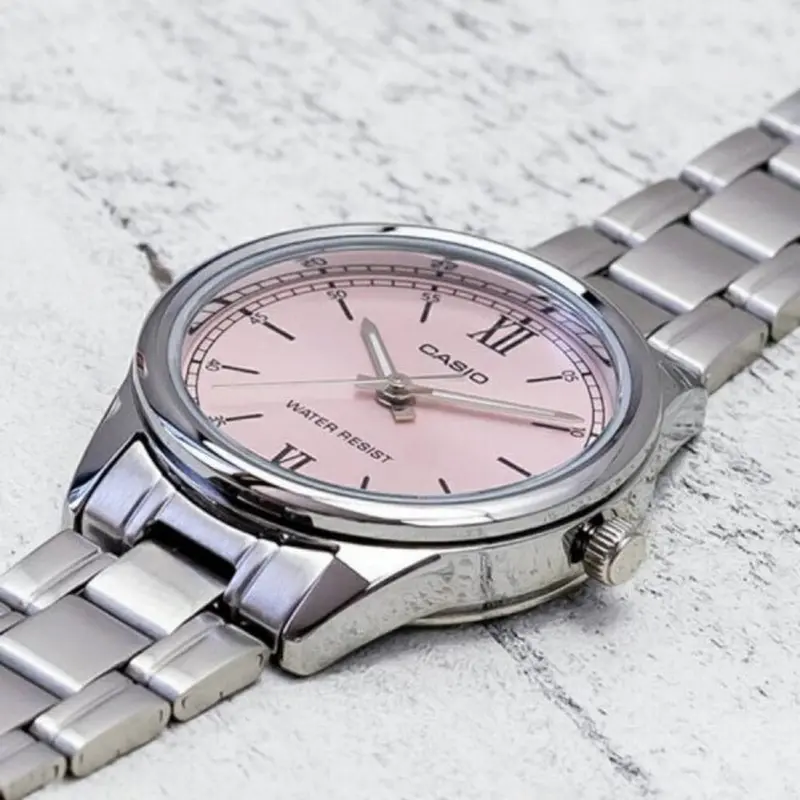 Casio General Silver Stainless Steel Strap Women Watch Ltp-V005d-4B2udf-P 2