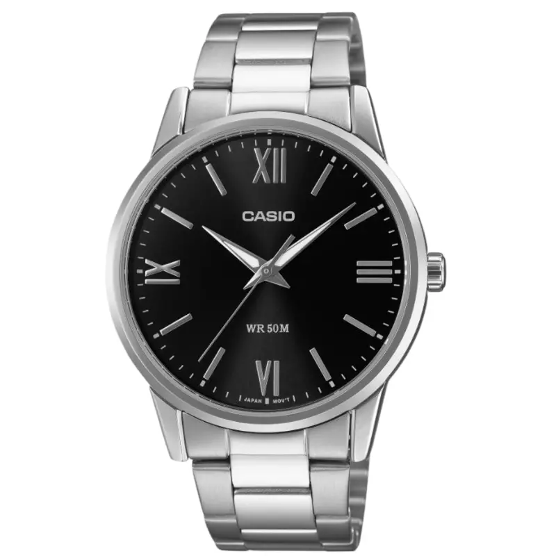 Casio General Stainless Steel Strap Men Watch Mtp-1303Dd With P Series 1