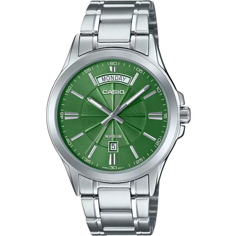 Casio General Stainless Steel Strap Men Watch Mtp-1381D Series 1