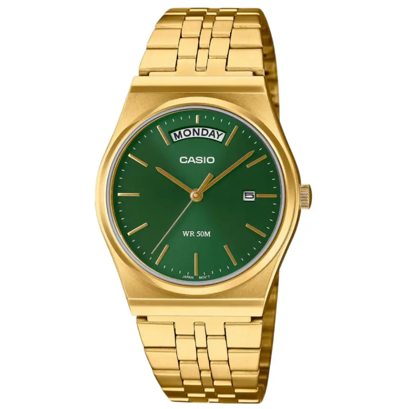 Casio General Standard Gold Stainless Steel Strap Unisex Watch Mtp-B146g Series 1
