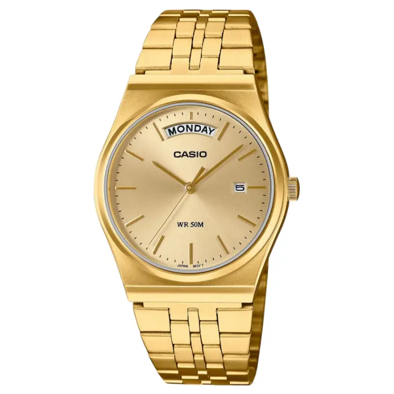 Casio General Standard Gold Stainless Steel Strap Unisex Watch Mtp-B146g Series 2