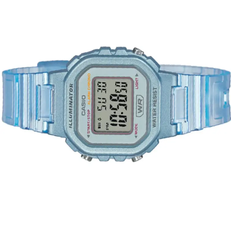 Casio General Transparent Dial And Blue Resin Strap Unisex Watch La-20Whs-2Adf 2