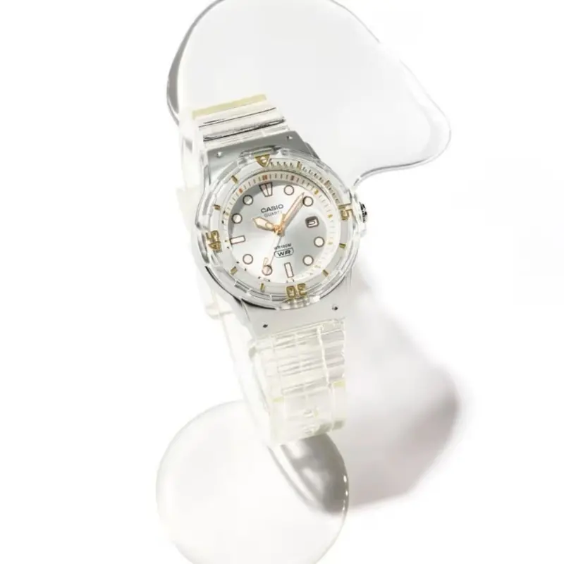 Casio General Transparent Resin Strap Unisex Watch Lrw-200Hs-7Evdf 2