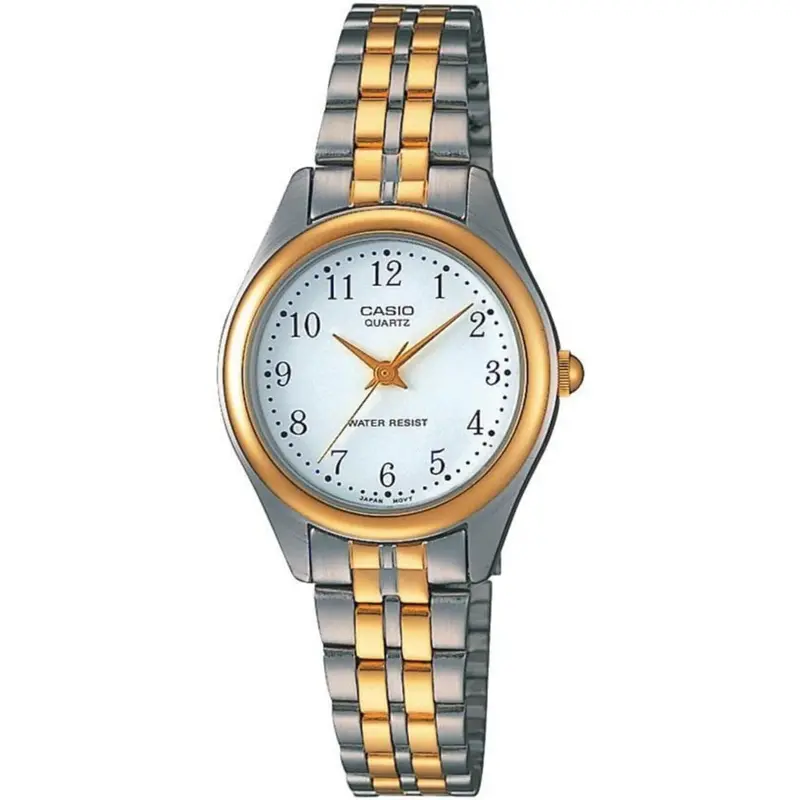 Casio General Two-Tone Stainless Steel Strap Women Watch Ltp-1129G-7Brdf-P 1