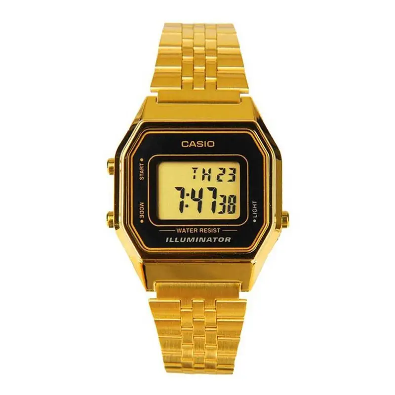 Casio General Vintage Unisex Gold Tone Women's Watch La680wga-1Df-P 1