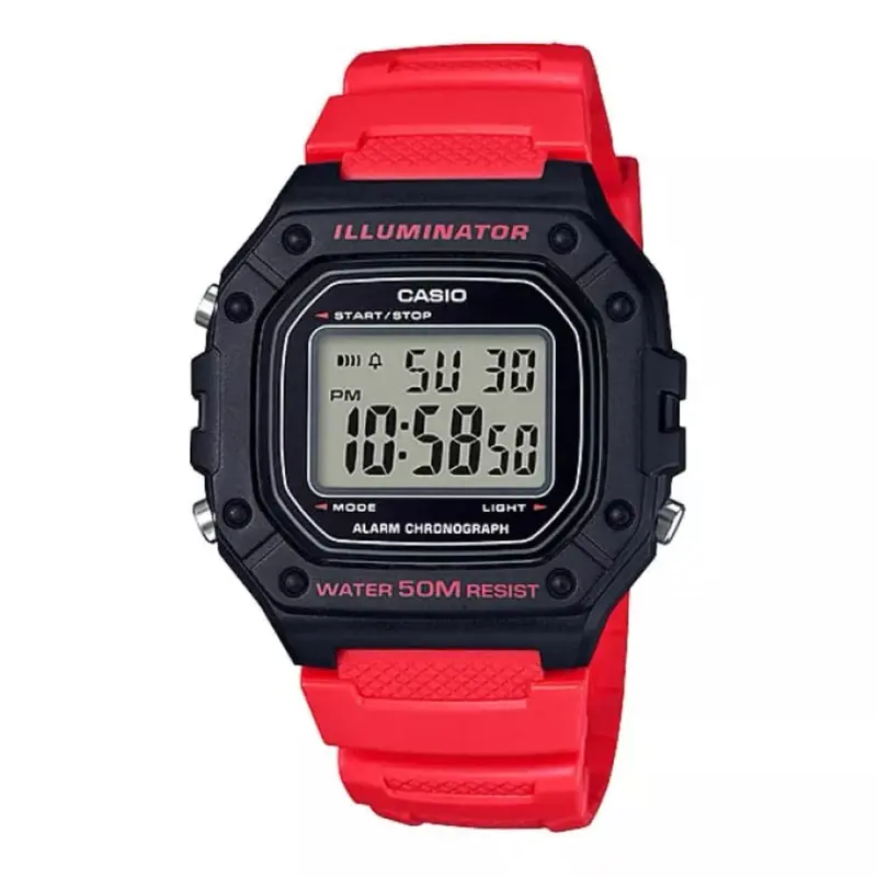 Casio General W-218H-4Bvdf-P Unisex's Watch 1