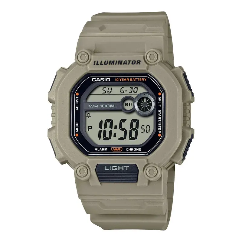 Casio General W-737Hx-5Avdf Resin Strap Men Watch 1