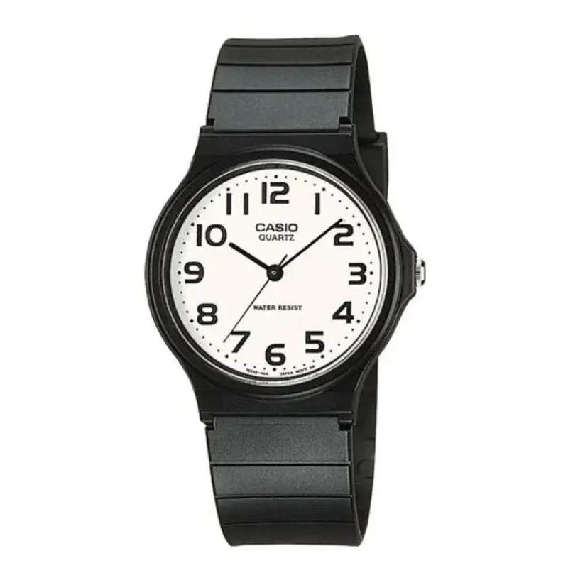 Casio General White Dial Black Resin Strap Unisex Watch Mq-24-7Bldf-P 1