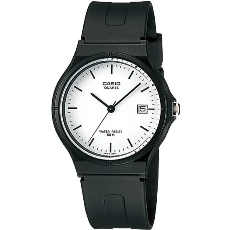 Casio General White Dial With Black Resin Strap Men Watch Mw-59-7Evdf-P 1
