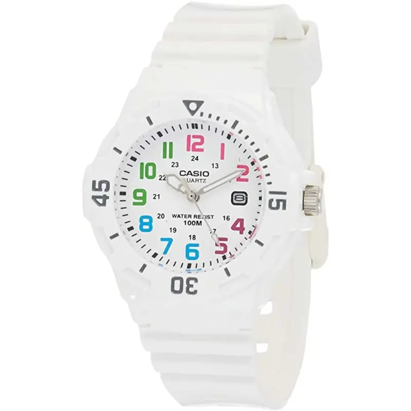 Casio General White Resin Strap Women Watch Lrw-200H-7B 2