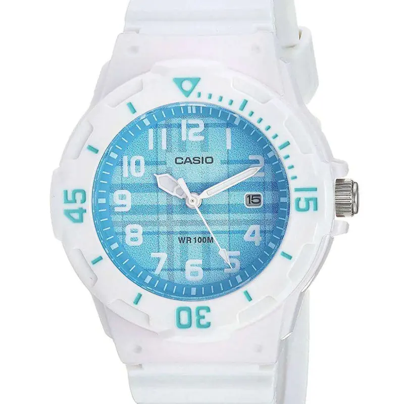 Casio General White Resin Strap Women's Watch Lrw-200H-2Cvdf-P 1