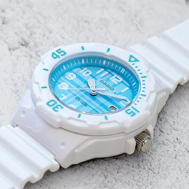 Casio General White Resin Strap Women's Watch Lrw-200H-2Cvdf-P 2