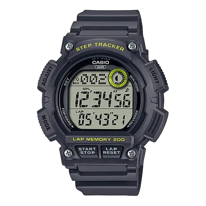 Casio General Ws-2100H-8Avdf Digital Black Strap Unisex's Watch 1