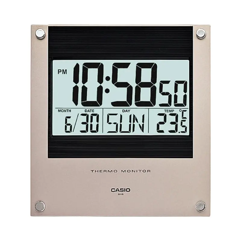 Casio Id-11S-1Df-P Thermo Monitor/ Wall Clock 1