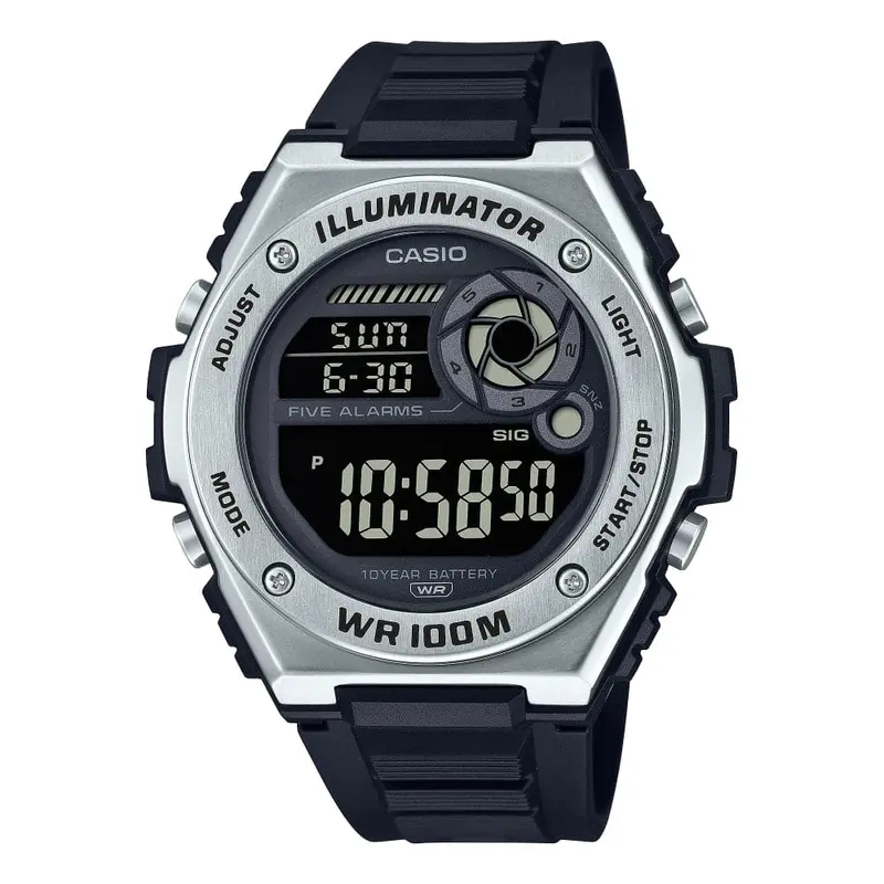 Casio Illuminator Mwd-100H-1Bvdf-P Resin Strap Men Watch 1