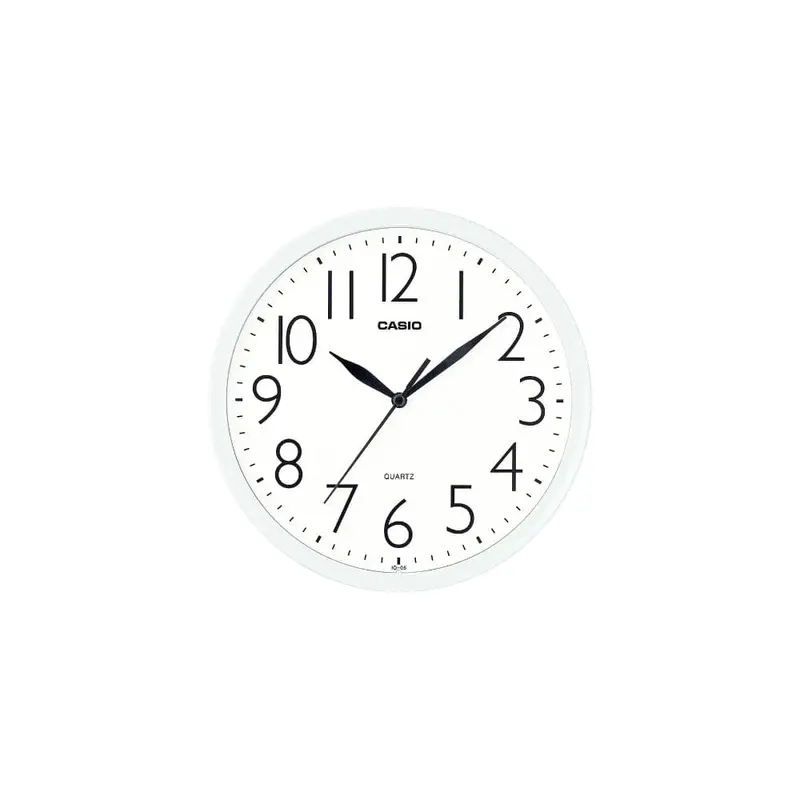 Casio Iq-05-7Df-P Round Wall Clock 1