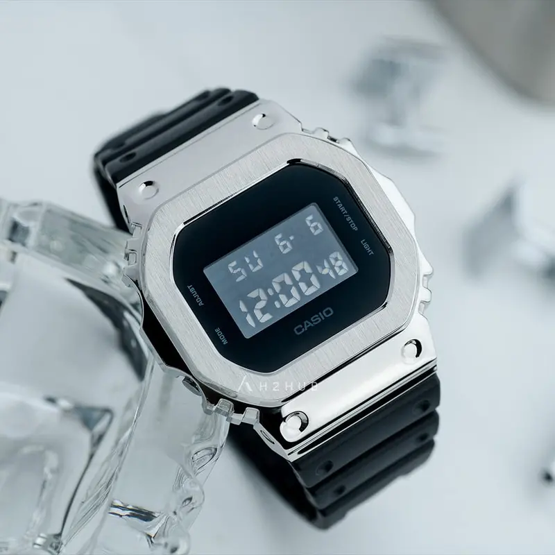 Casio Mod Digital Black Rubber Strap Men Watch Dw-5600Bb-1Dr-M4 1