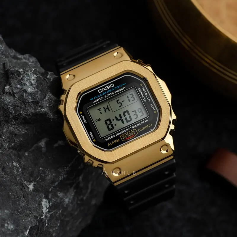 Casio Mod Digital Black Rubber Strap Men Watch Dw-5600E-1Vdf-M1 1