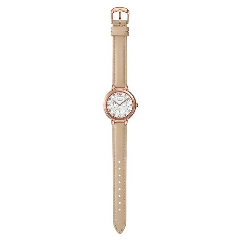 Casio Sheen She-3048Pgl-7Budf-P Multi-Hand Women Watch 2