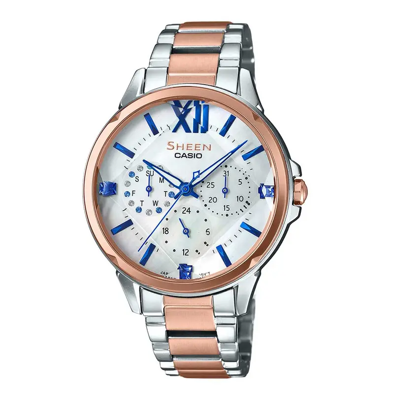 Casio Sheen She-3056Spg-7Audf Women's Watch 1