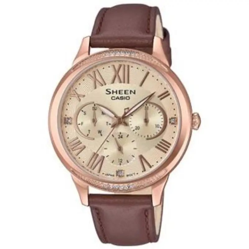 Casio Sheen She-3058Pgl-9Audf Women's Watch 1