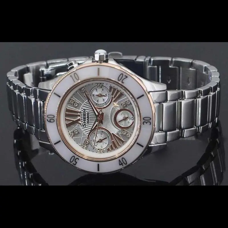 Casio Sheen She-3505Sg-7Audr Cruise Women's Watch 2
