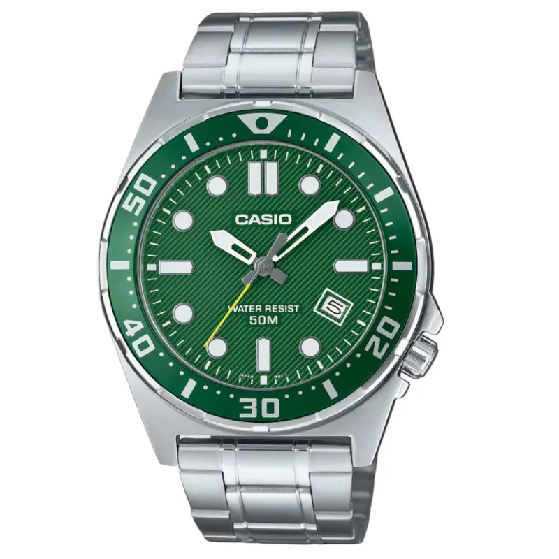 Casio Standard Mtd-135D Series Silver Steel Watch 3