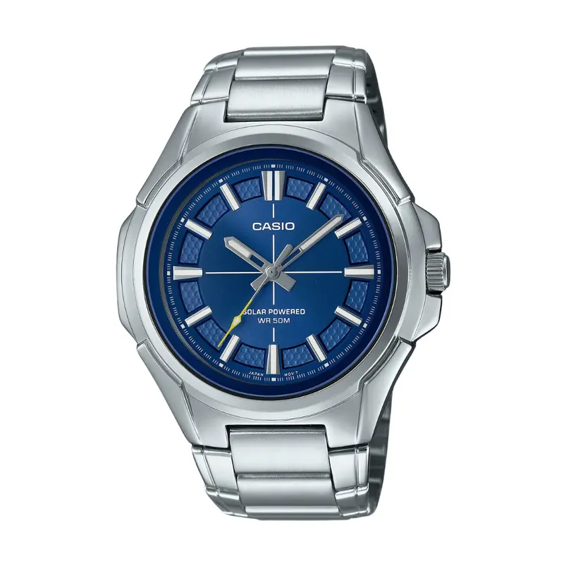 Casio Standard Mtp-Rs100d Series Solar-Powered Stainless Steel Watch 2