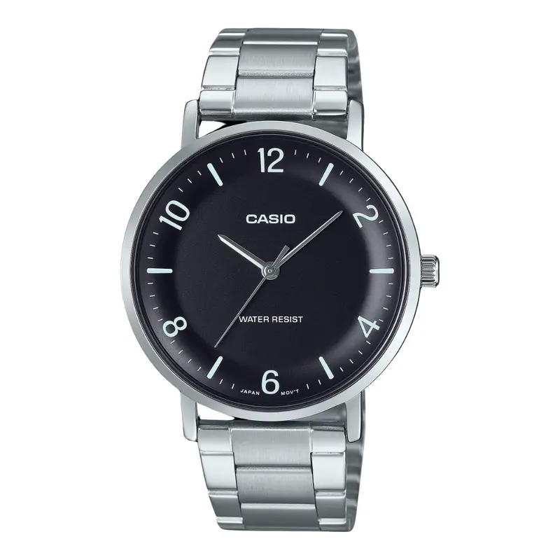 Casio Standard Mtp-Vt03d-P Series Stainless Steel Watch 1