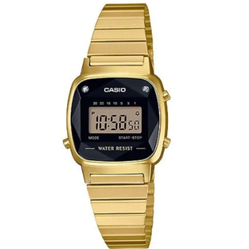Casio Vintage La670wgad-1Df-P Gold Stainless Steel Women Watch 1