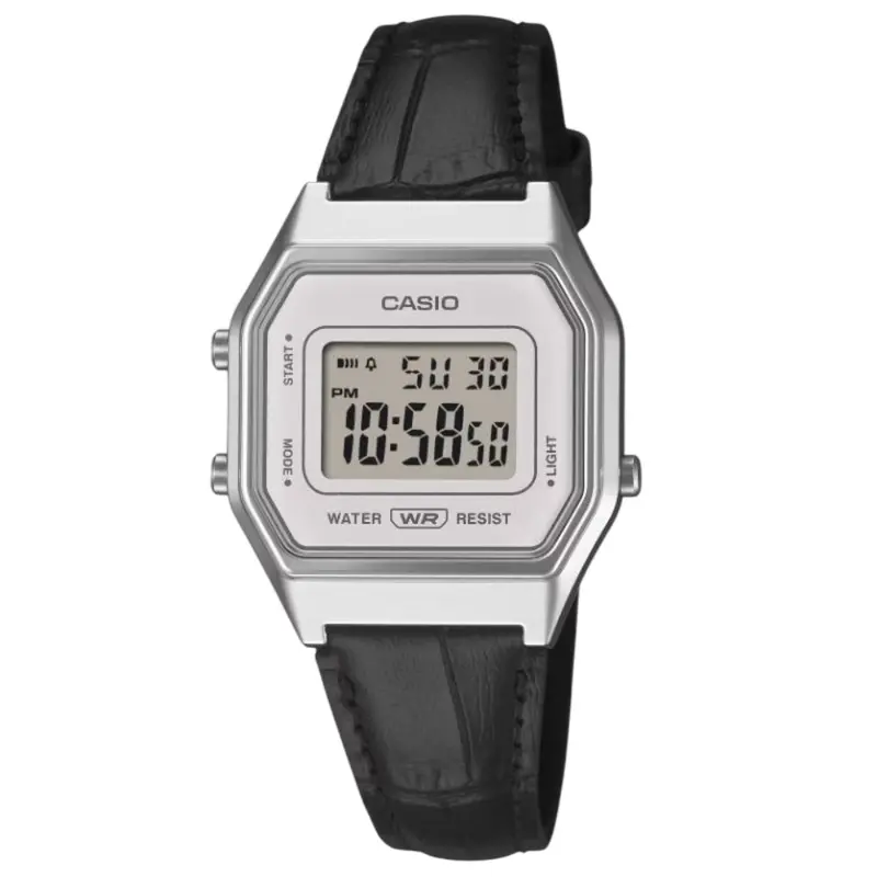 Casio Vintage Leather Strap Women's Watch - Digital | La680wel With P Series 2