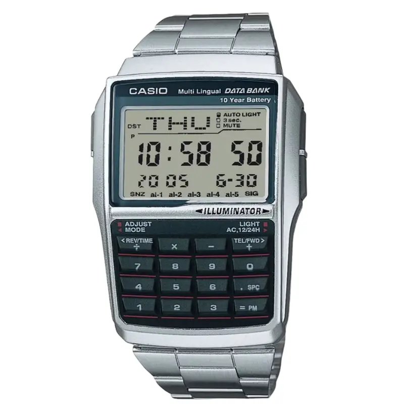 Casio Vintage Series Dbc-32D-1Adf-P Stainless Steel Men Watch 1