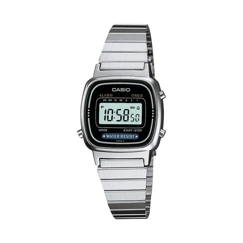 Casio Vintage Series Digital Grey Dial Women's Watch La670wd-1Df-P 1