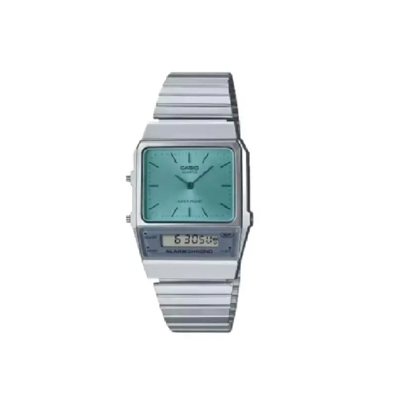 Casio Vintage Silver Women's Watch Aq-800Ec-2Adf-P 1