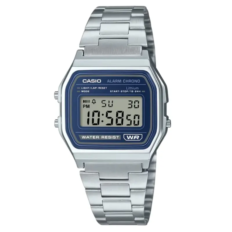 Casio Vintage Stainless Steel Strap Unisex's Watch A158wea-2Df 1