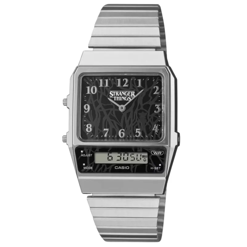 Casio Vintage Stranger Things Stainless Steel Strap Unisex Aq-800Est-1Adr 1