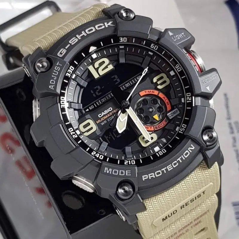 Casiog-Shock Master Of G- Land Mudmaster Resin Strap Men Watch Gg-1000-1A5dr-P 2