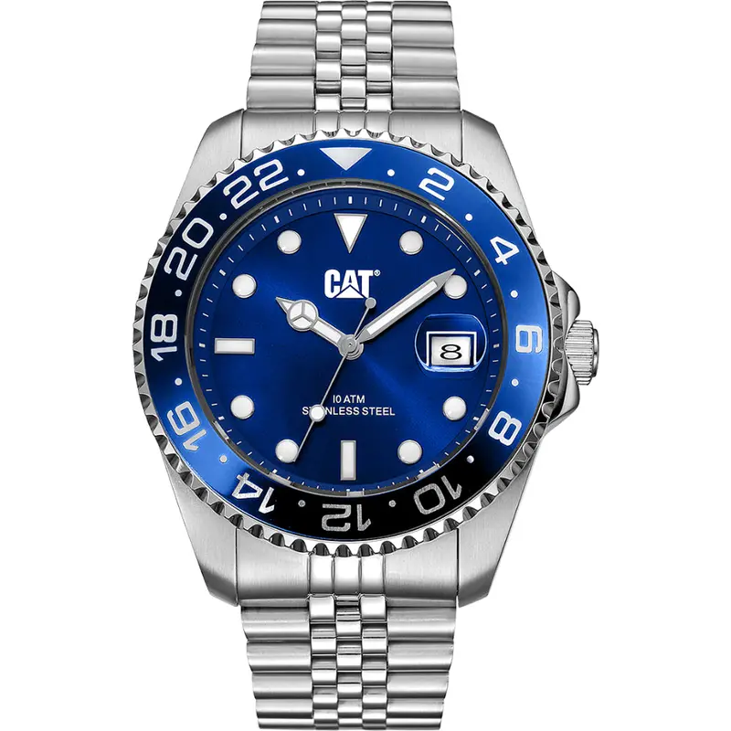 Caterpillar Consign Blue Dial Stainless Steel Strap Men Watch Ao.141.11.626 1