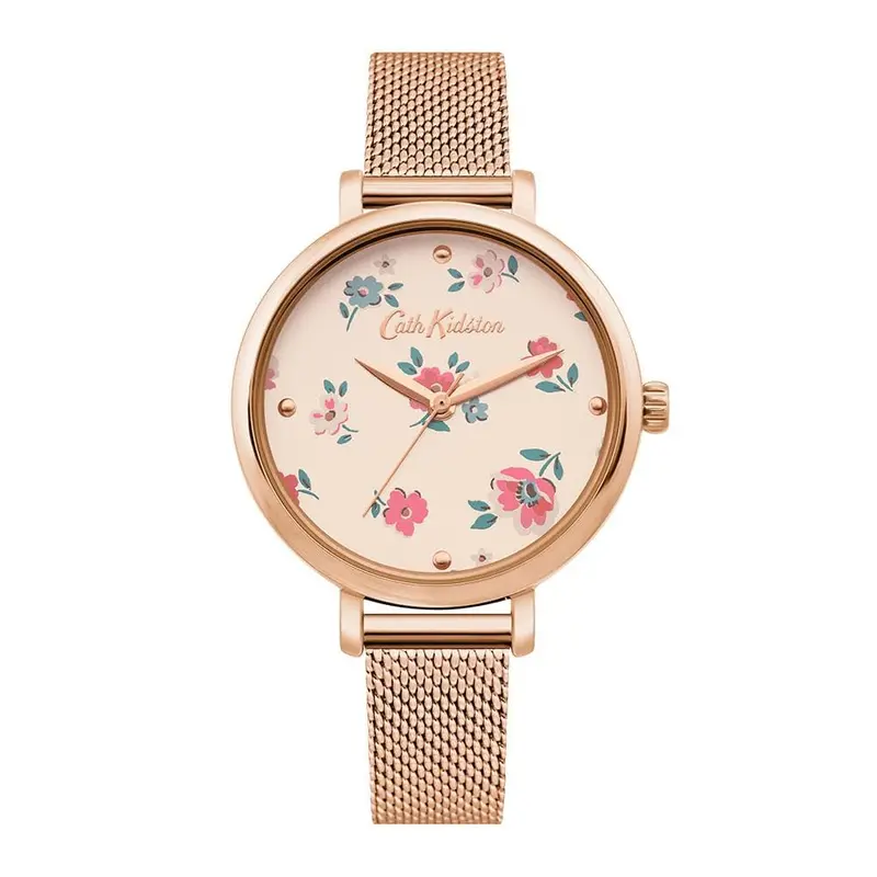 Cath Kidston Floral Alloy Ckl079rgm Bracelet Women's Watch 1