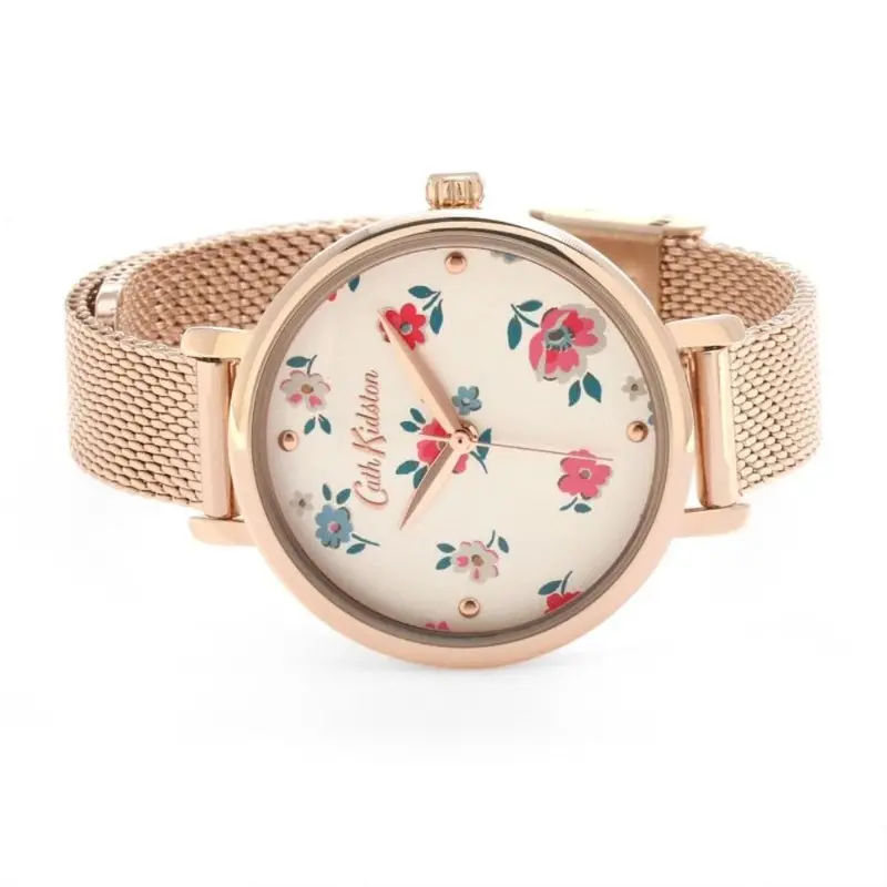 Cath Kidston Floral Alloy Ckl079rgm Bracelet Women's Watch 2